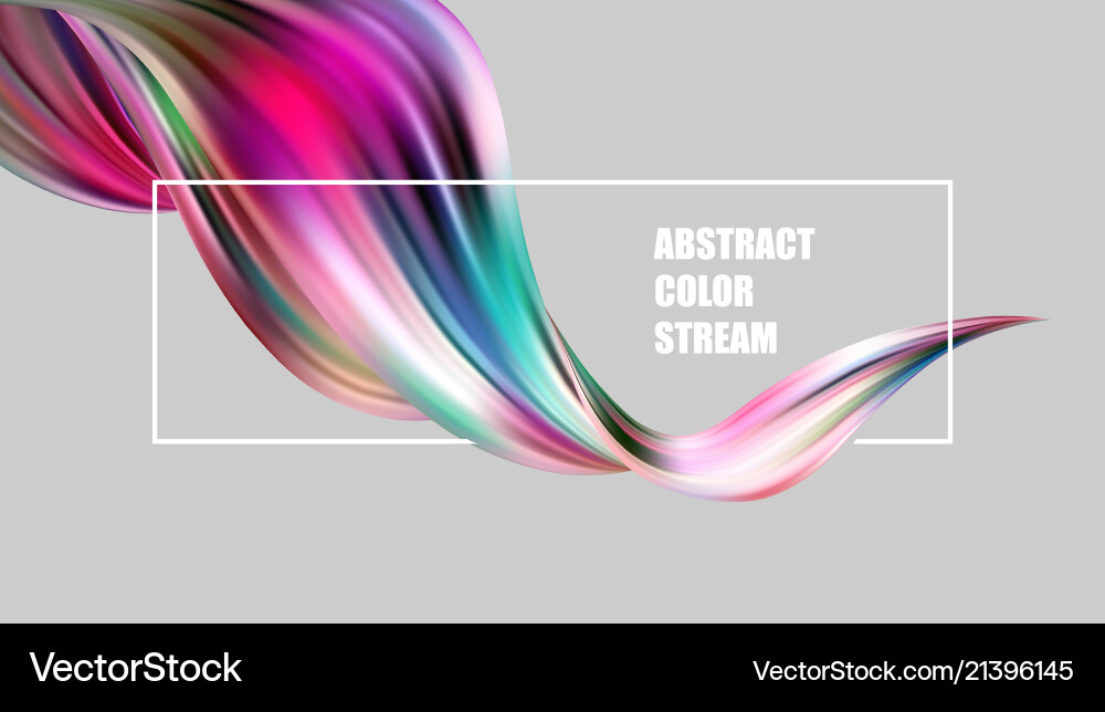 Abstract colorful background color flow Abstract colorful background color flow vector image