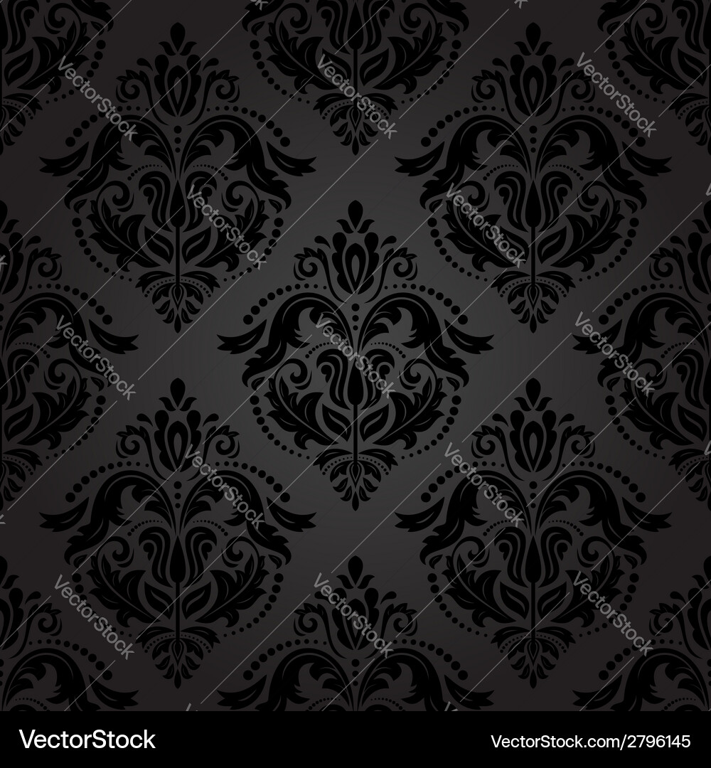 Elegant Damask Pattern Vector Image