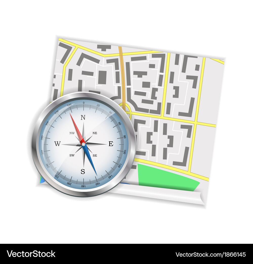 Navigation icon Vector Image