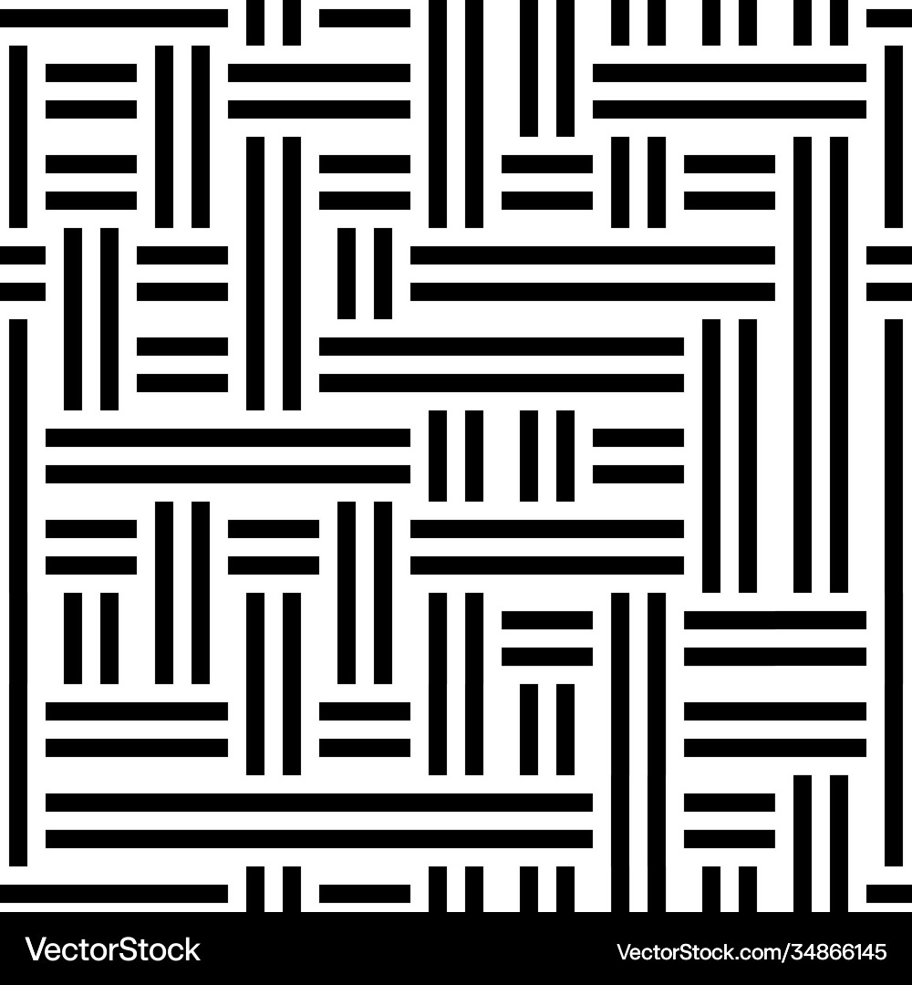 Seamless pattern with horizontal and vertical – Royalty-Free Vector ...