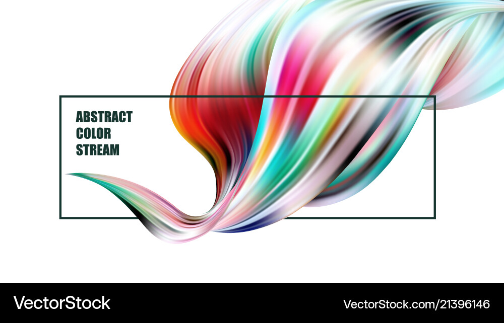 Abstract colorful background color flow Abstract colorful background color flow Vector Image