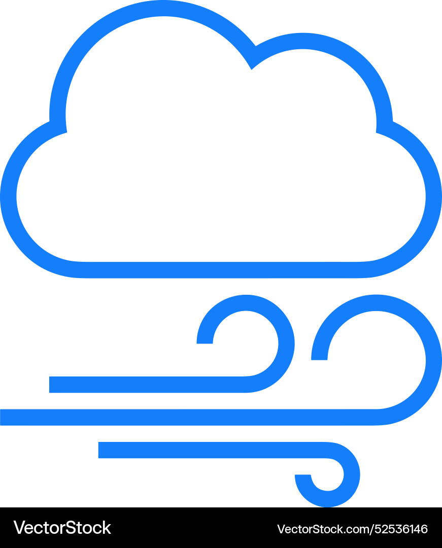 Cloud storage icon symbol image of the hosting Vector Image