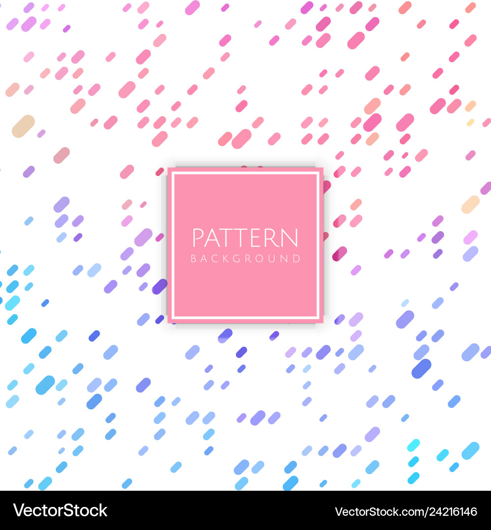 Colorful Abstract Pattern Background vector image