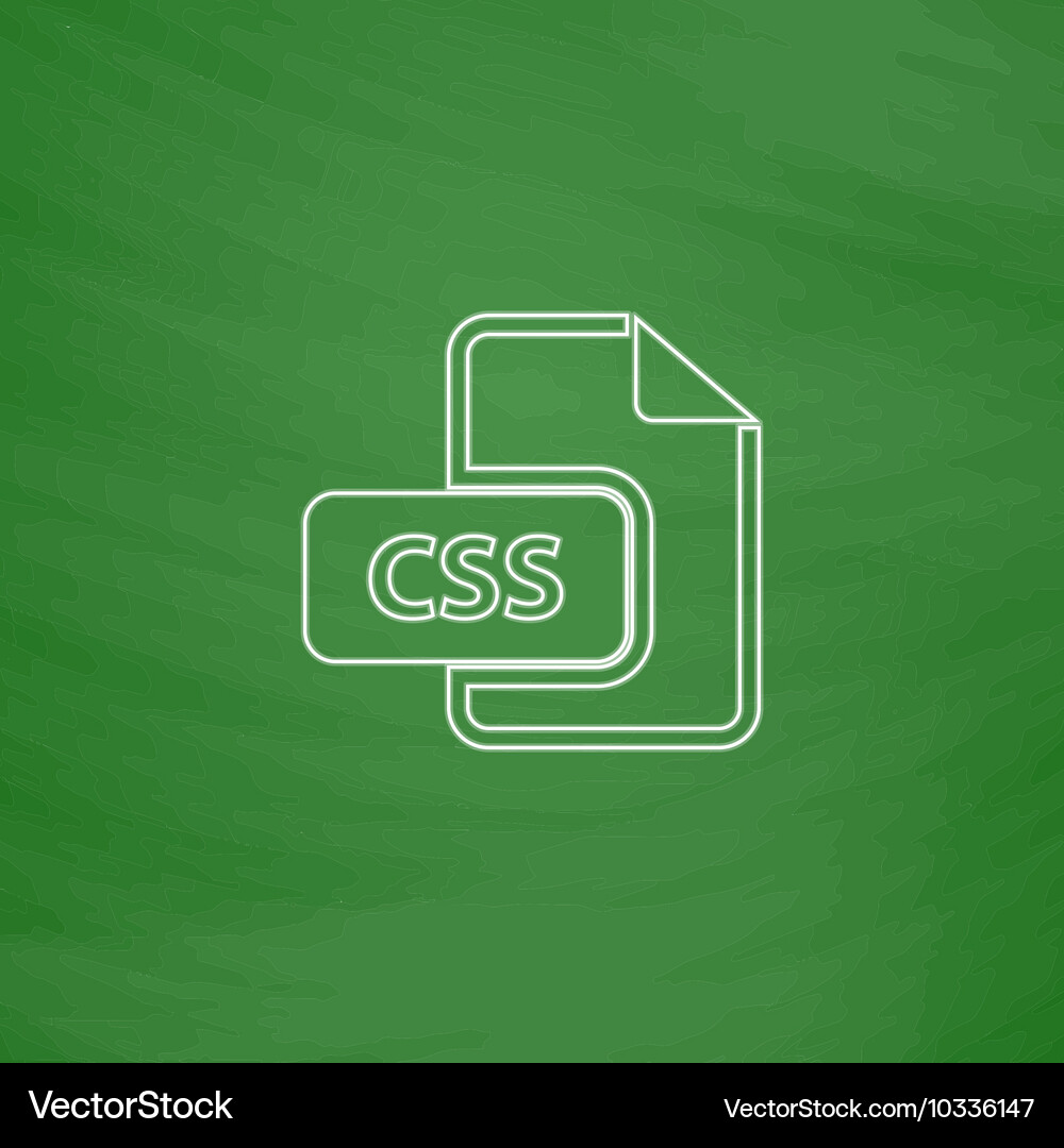 Css computer symbol Css computer symbol Vector Image