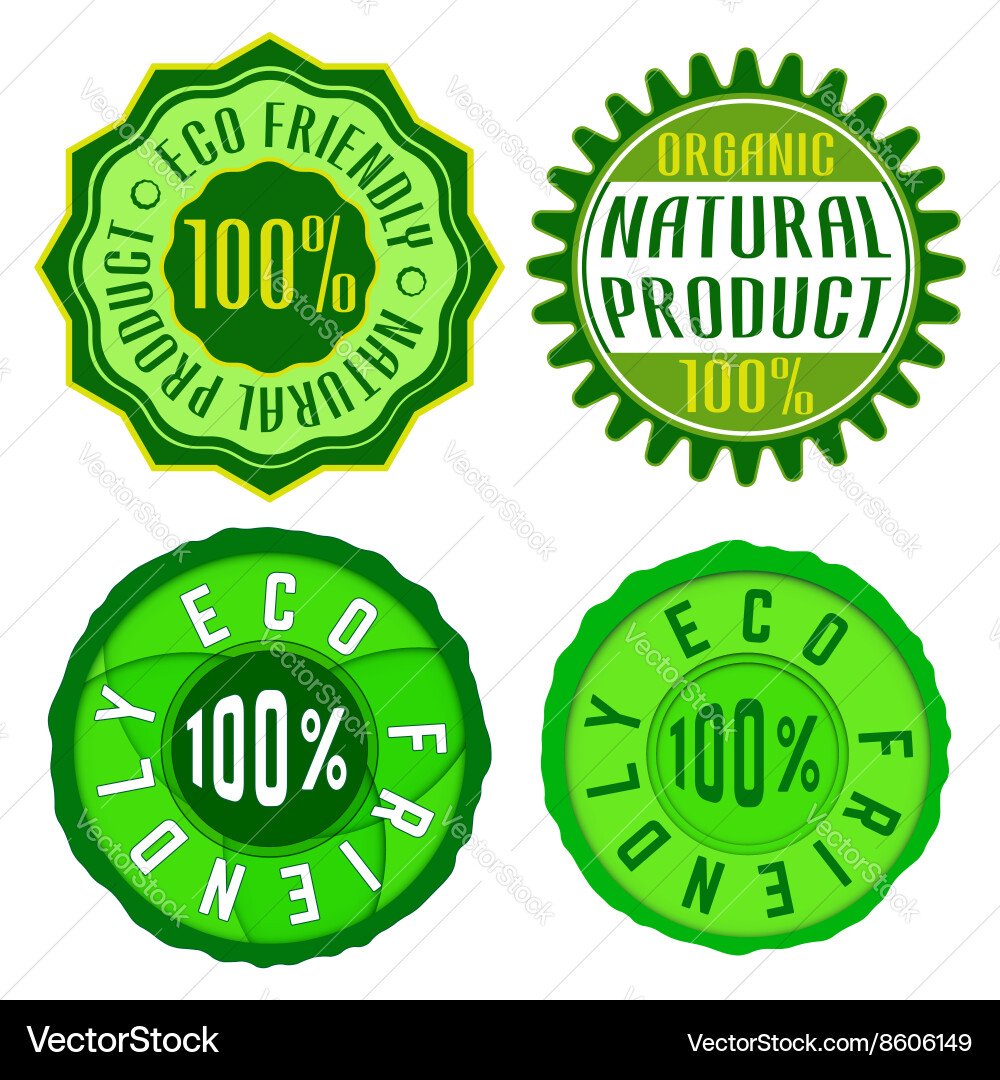 Eco friendly stamp Royalty Free Vector Image - VectorStock