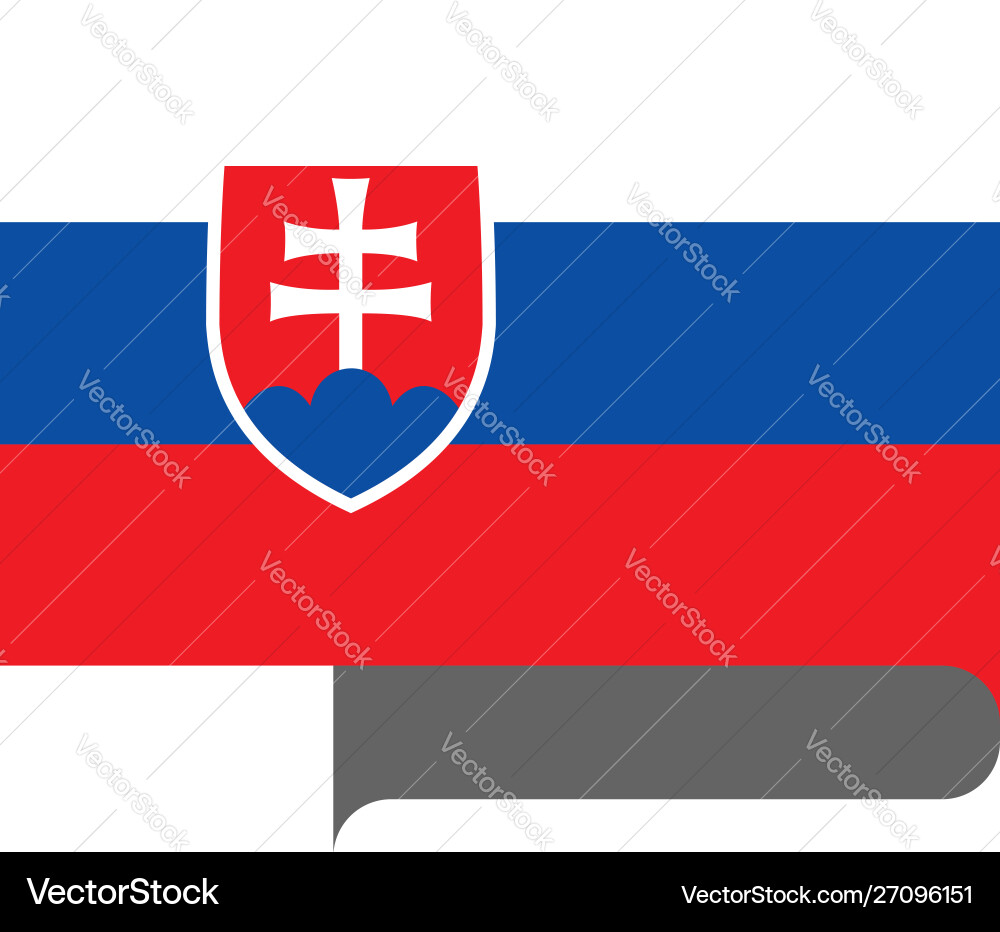Flag horizontal shape pointer for world map Flag horizontal shape pointer for world map vector image
