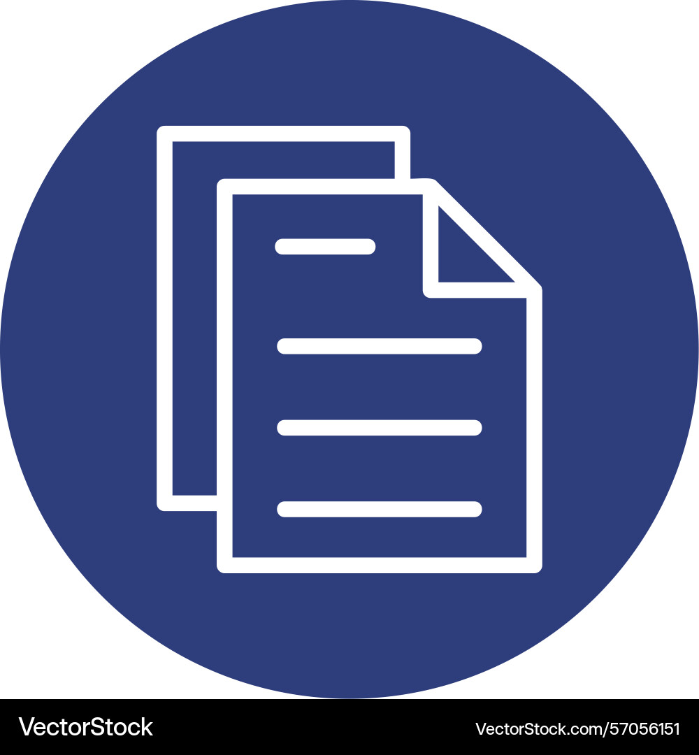 Script line circle style icon design vector image