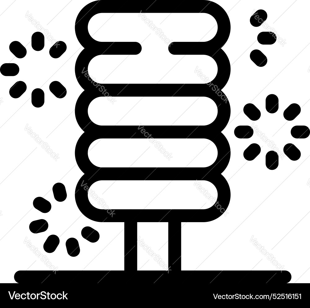 Server rack being attacked with exploding virus vector image