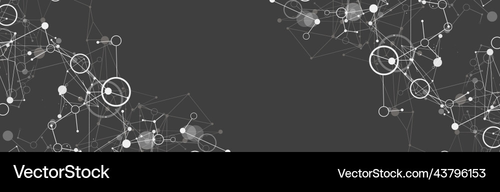 Template for science and technology presentation Template for science and technology presentation vector image