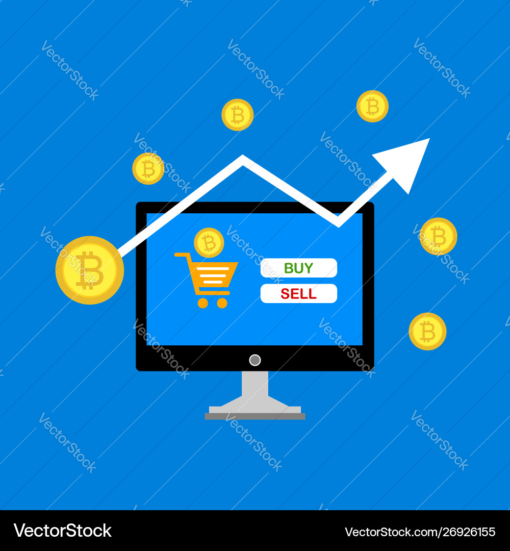 Blockchain scheme mining crypto currency server Blockchain scheme mining crypto currency server vector image