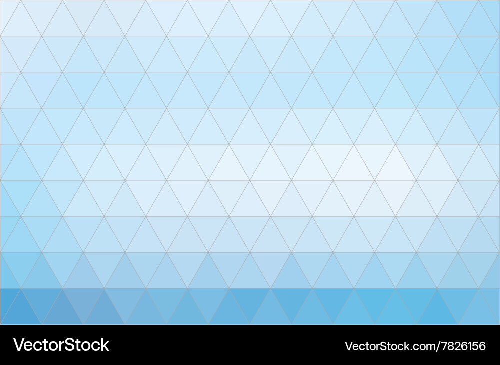 Abstract triangle background vector image