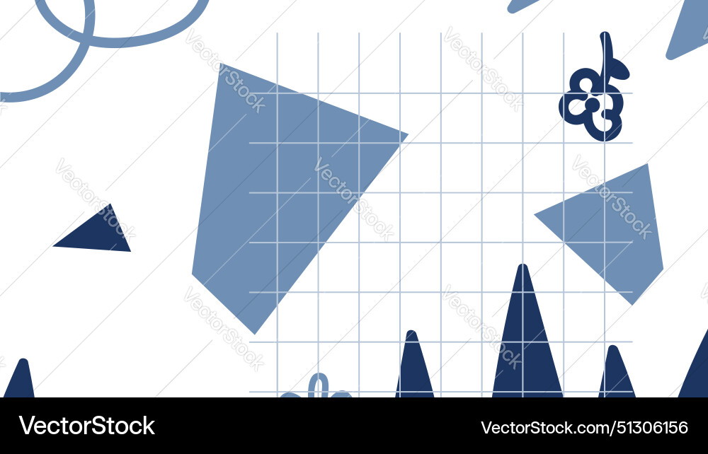 Seamless pattern abstract background with shapes Seamless pattern abstract background with shapes vector image
