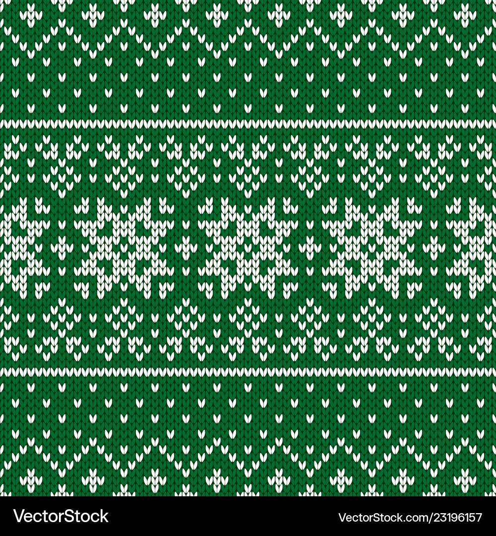 Sweater fairisle design Royalty Free Vector Image