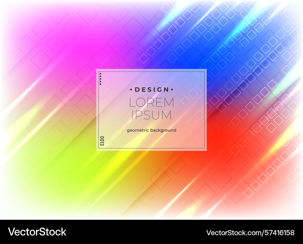 Flat minimal geometric background dynamic shapes Vector Image