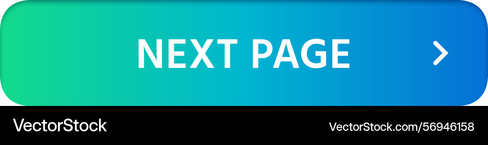 Next page button featuring a vibrant gradient Next page button featuring a vibrant gradient vector image