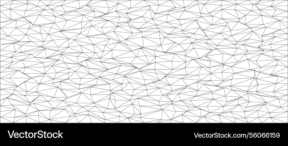 Abstract geometric pattern with connected Vector Image