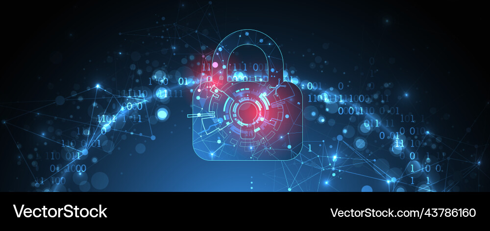 Datensicherheit Cyber oder Datenschutz Datensicherheit Cyber oder Datenschutz vektorbild