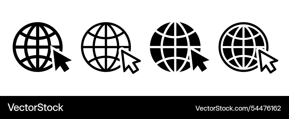 Set of web icons or internet icon Set of web icons or internet icon vector image