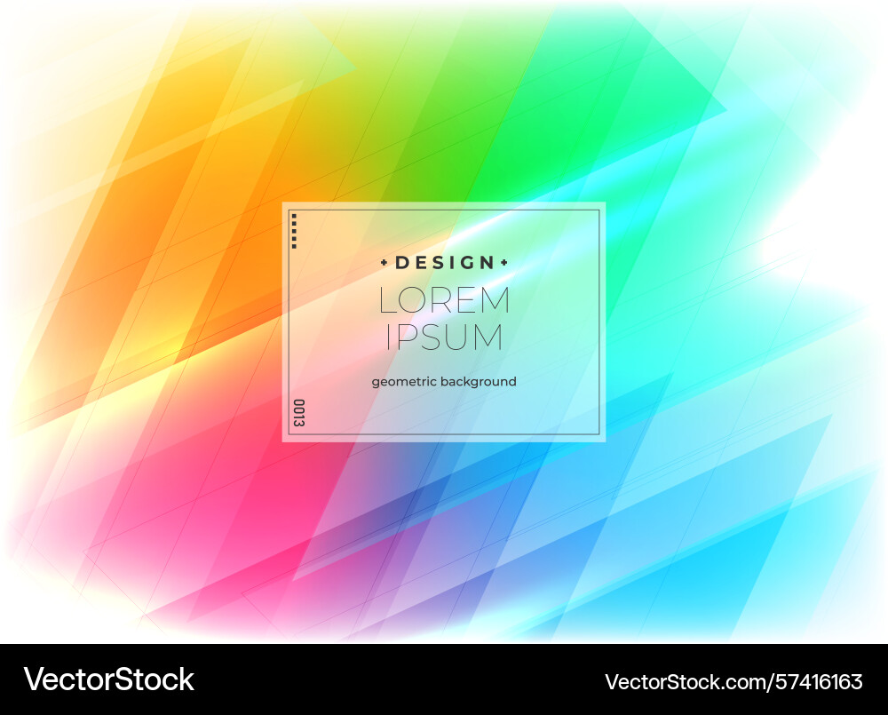 Flat minimal geometric background dynamic shapes Vector Image