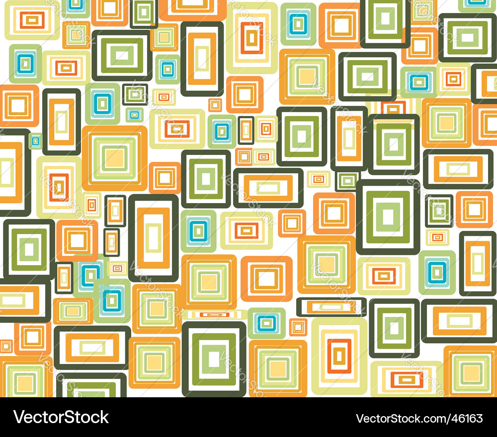 Rectangles background Vector Image