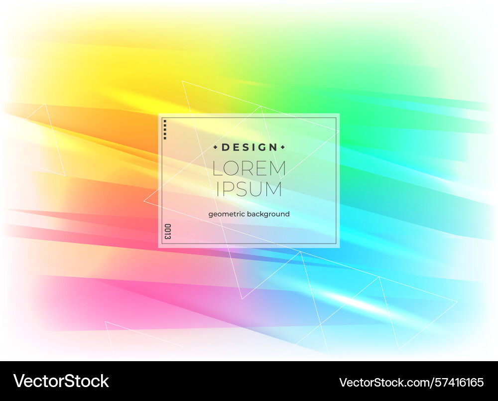 Flat minimal geometric background dynamic shapes Vector Image