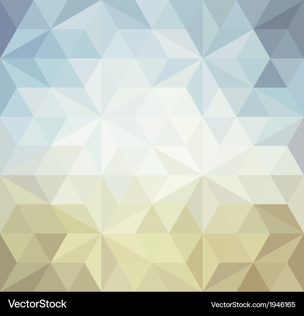 Geometric Retro Triangle Pattern vector image