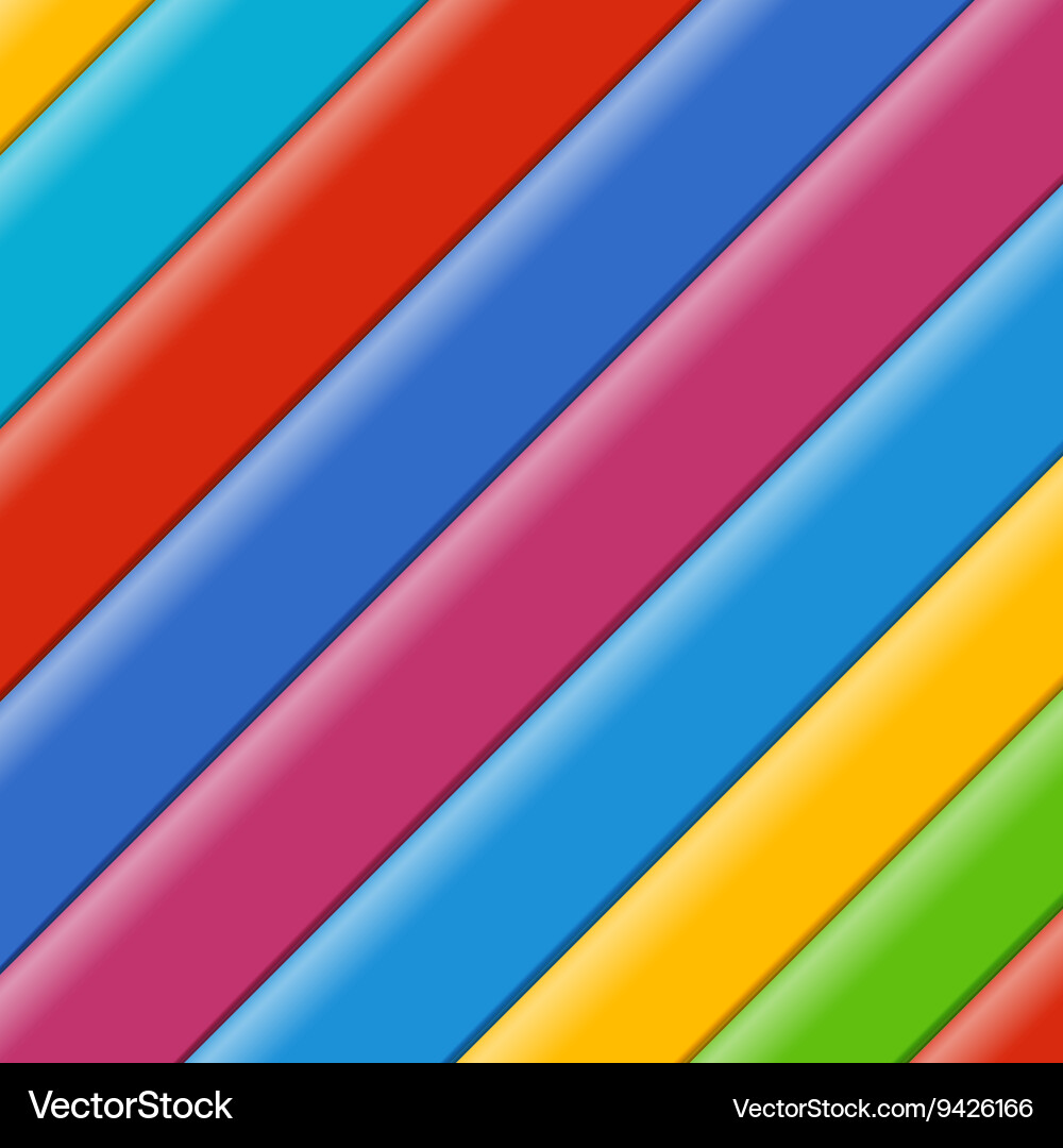 Abstract background of color paper sheets template Vector Image