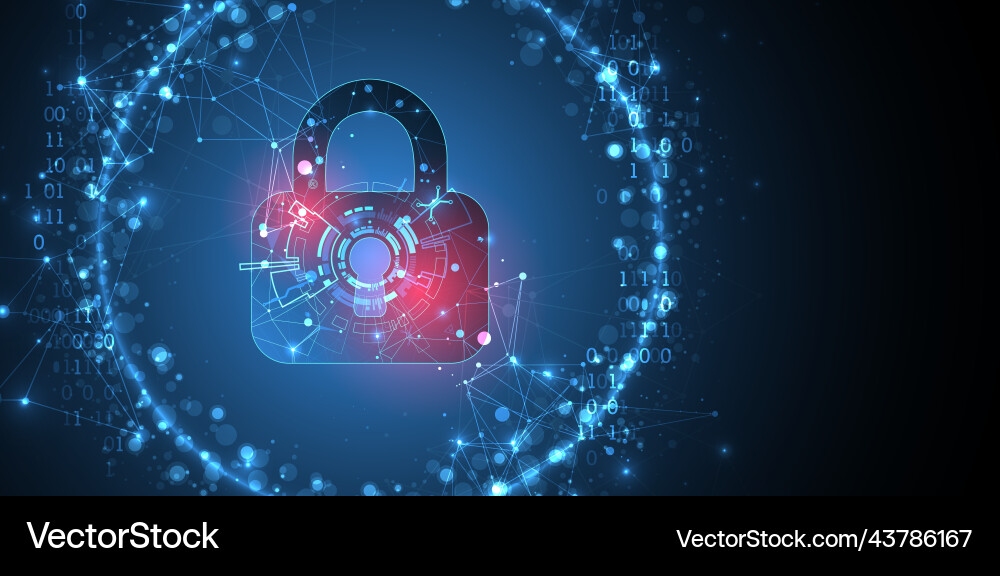 Datensicherheit Cyber oder Datenschutz Datensicherheit Cyber oder Datenschutz vektorbild