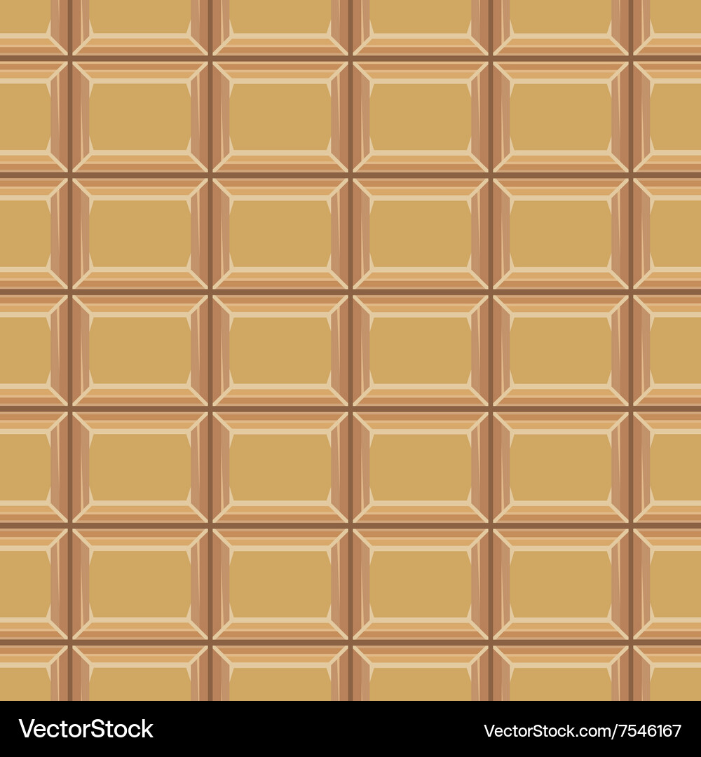Seamless pattern with chocolate texture 2 Vector Image