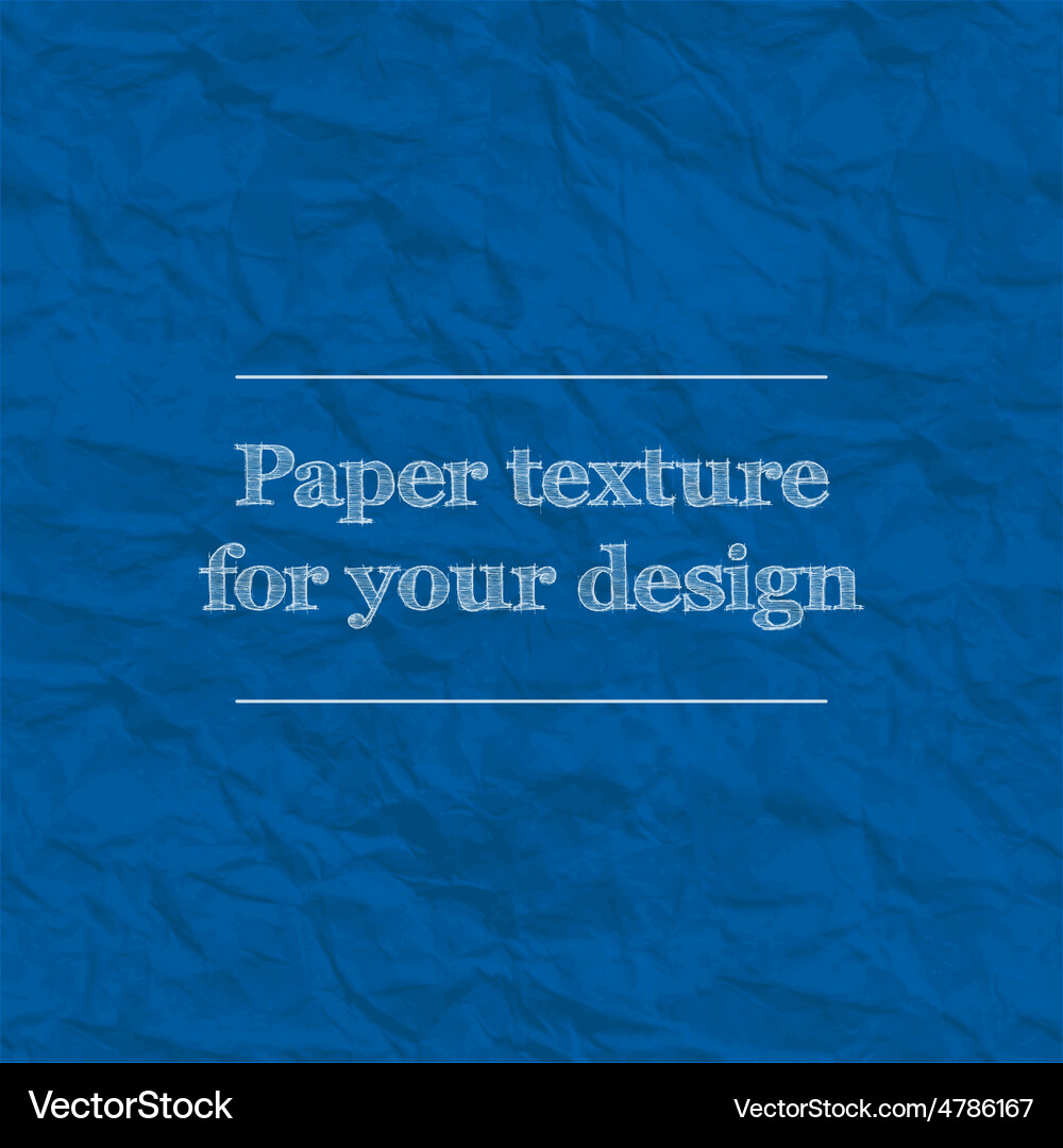 Seamless texture crumpled paper repeating pattern Vector Image