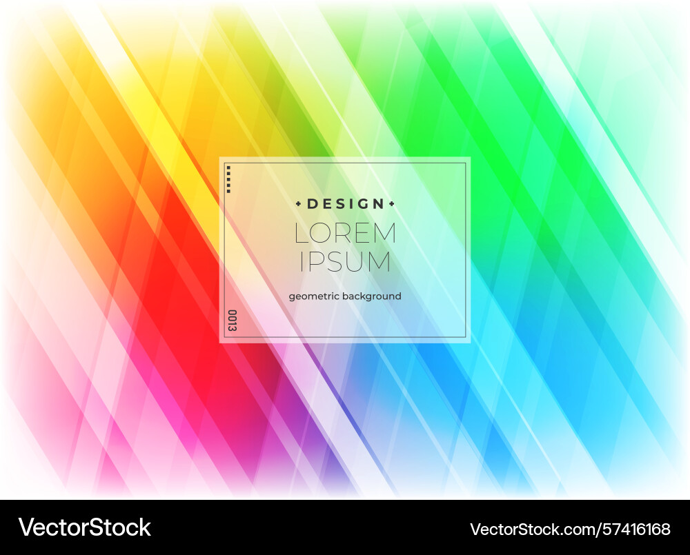 Flat minimal geometric background dynamic shapes Vector Image
