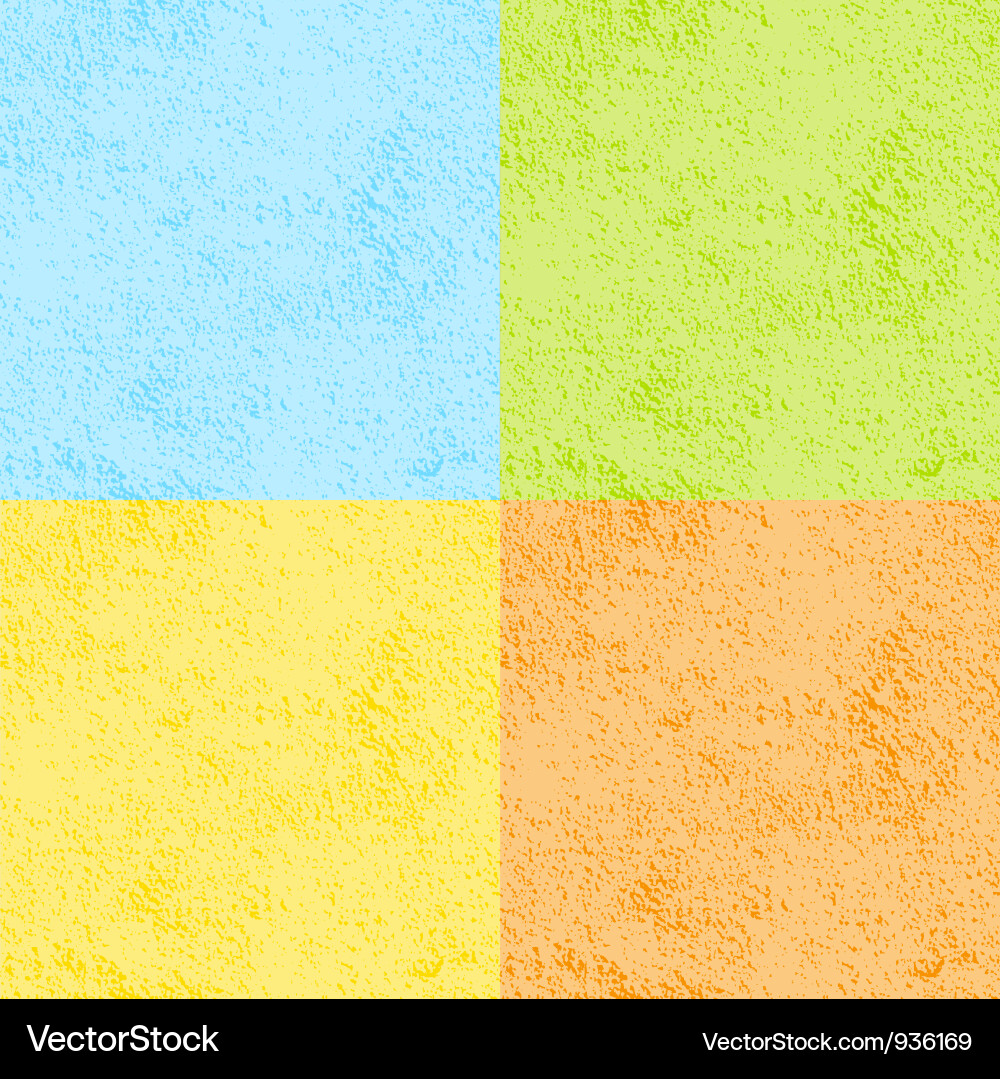Seamless Wall Patterns - Seasonal Textures vector image