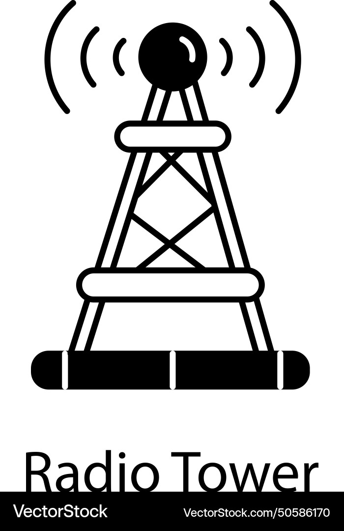 Networking linear icon Vector Image