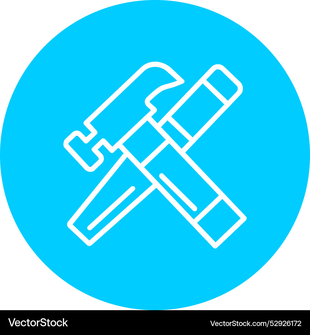 Chisel icon design Vector Image