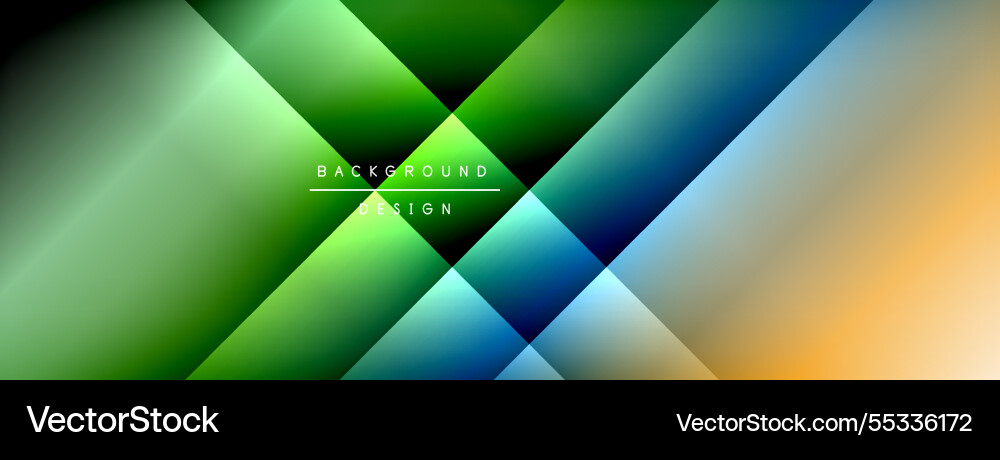 Dynamic shadow lines with gradient colors Vector Image