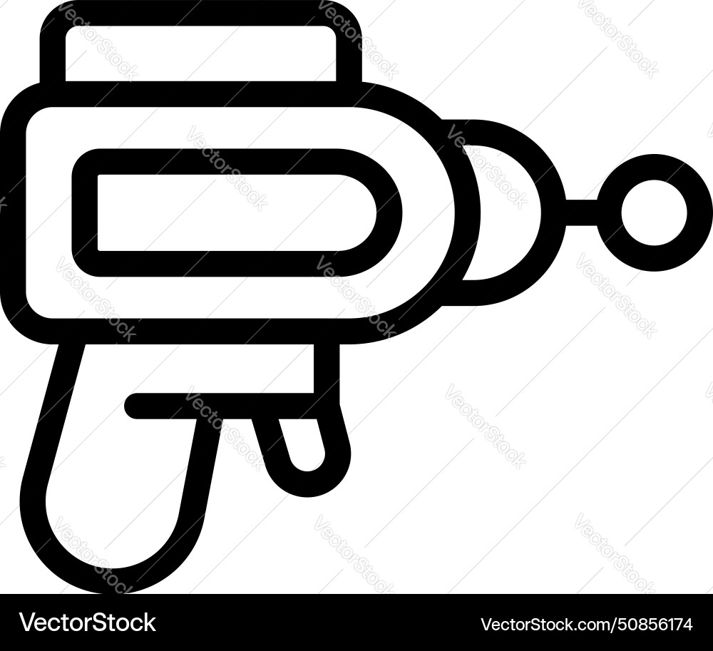Photon pointer icon outline alien flash Photon pointer icon outline alien flash vector image
