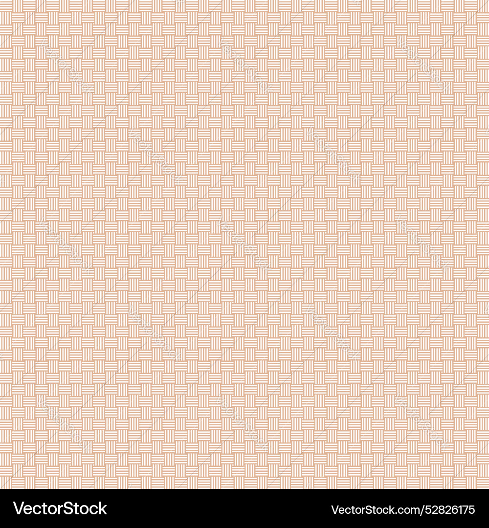 Wicker texture of geometric pattern simple fabric Wicker texture of geometric pattern simple fabric vector image