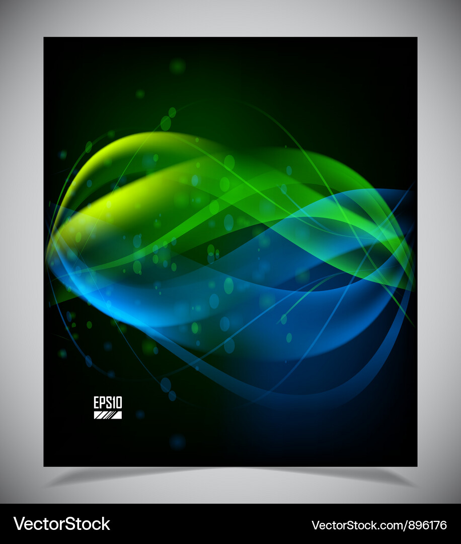 Abstract glowing background Vector Image