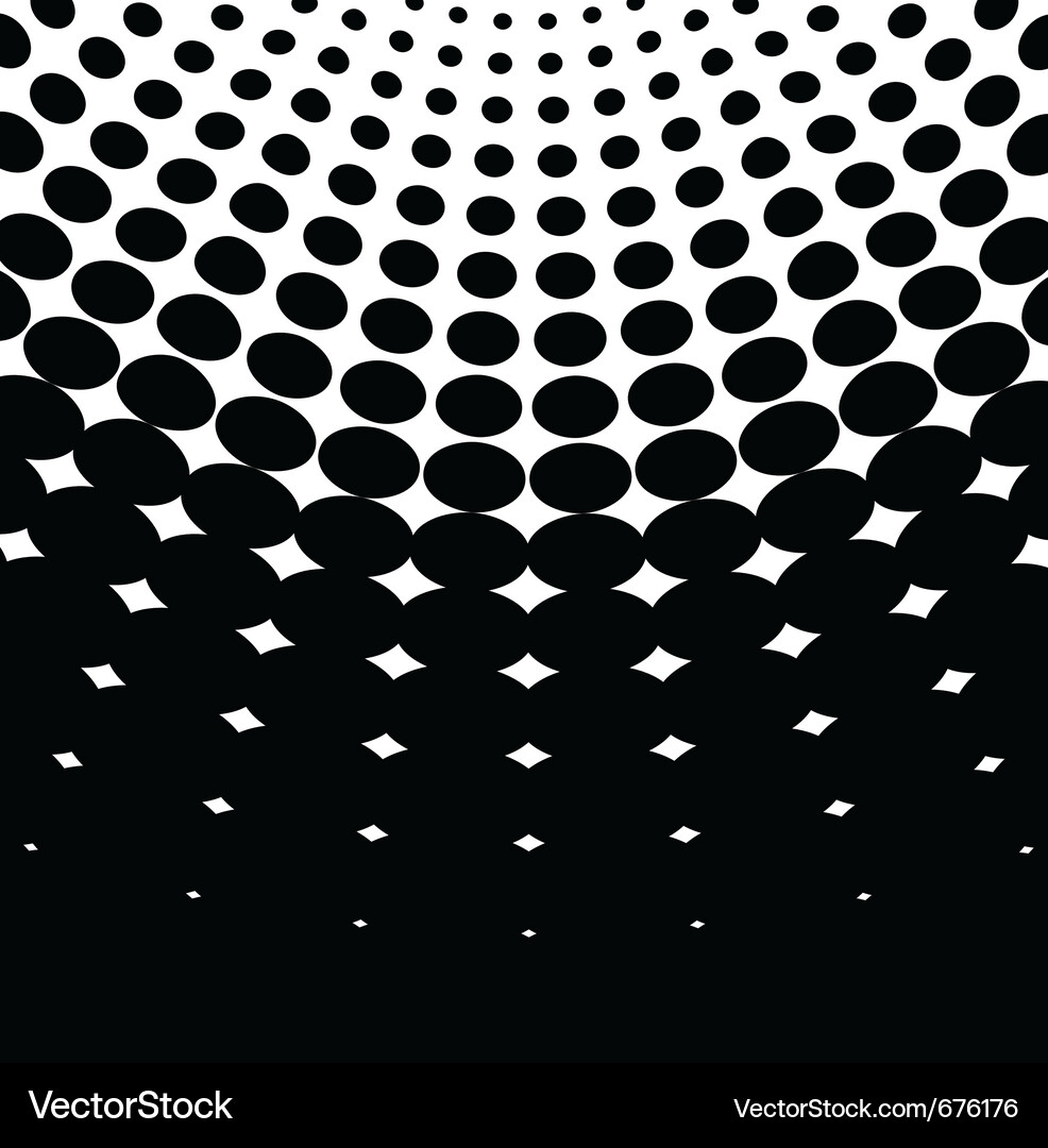 Dynamic Circle Pattern Background Vector Image