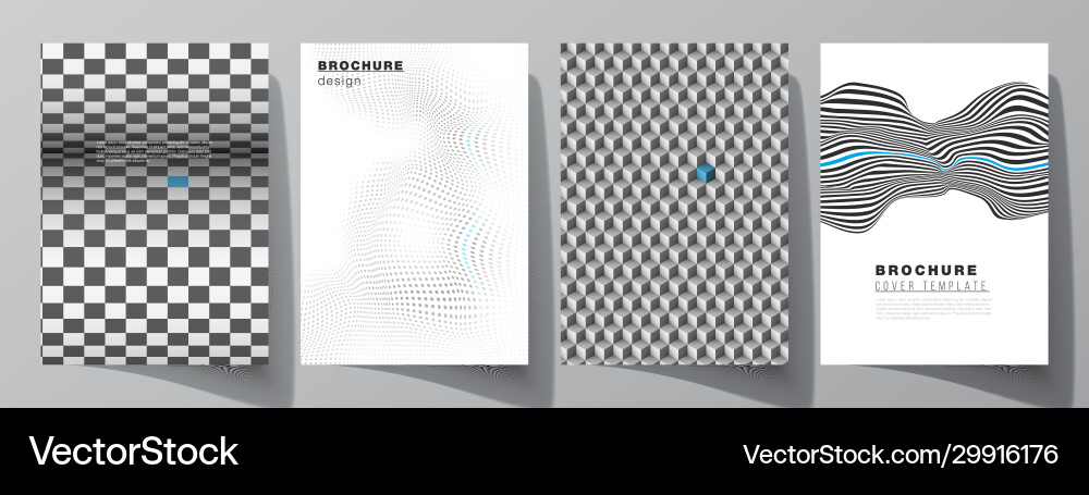 Layout a4 format modern Layout a4 format modern vector image