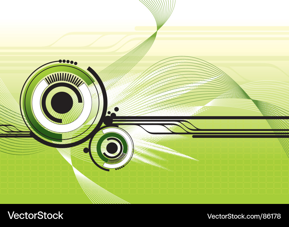 Dynamic Circuit Pattern vector image