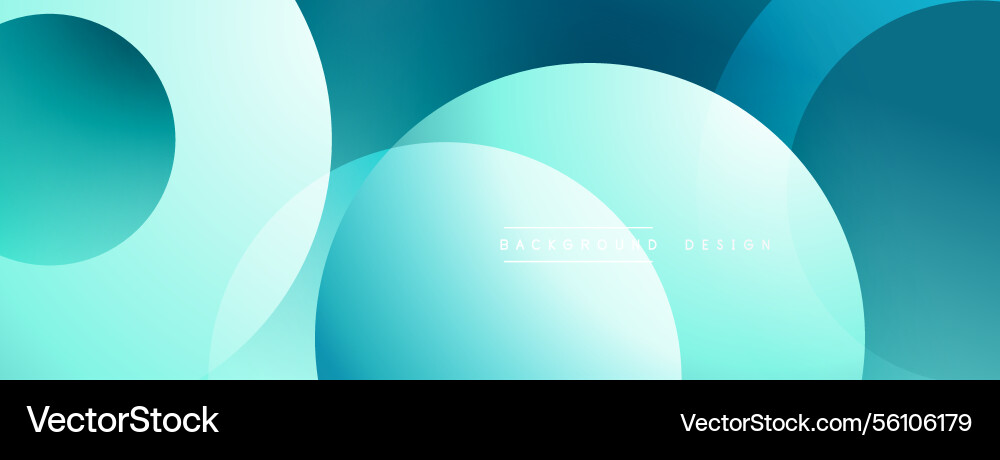 Abstract composition with layered circular Abstract composition with layered circular vector image