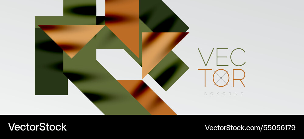 Dynamic lines and triangles Dynamic lines and triangles vector image