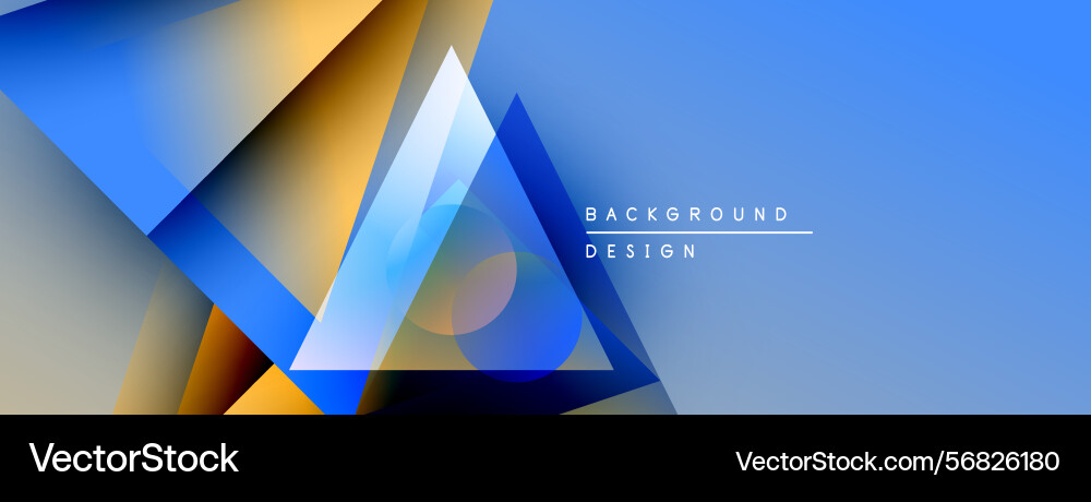 Abstract geometric shapes overlap creating Abstract geometric shapes overlap creating vector image