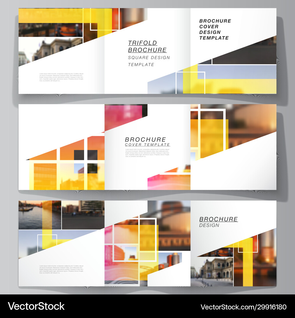 Minimal editable layout square Minimal editable layout square vector image
