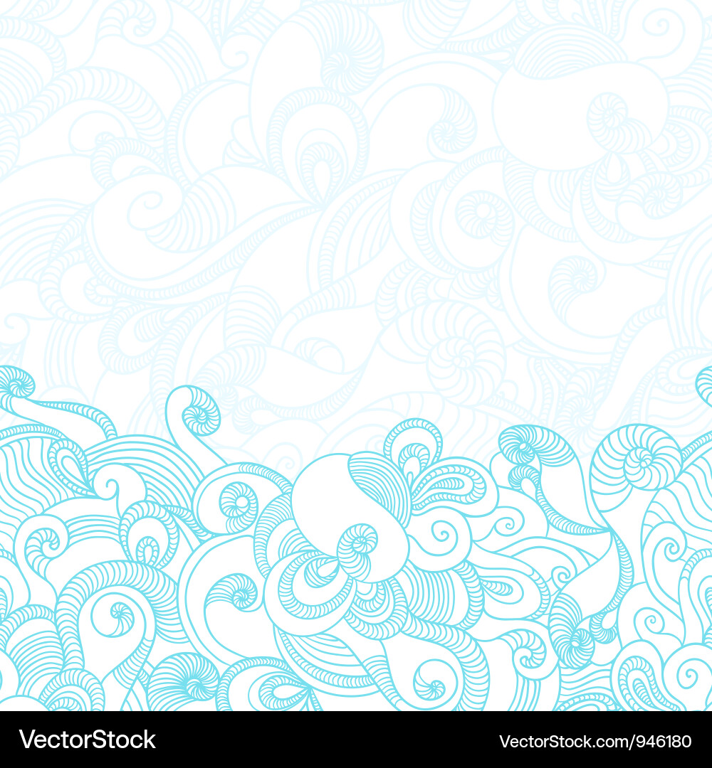 Ocean Wave Texture Background vector image