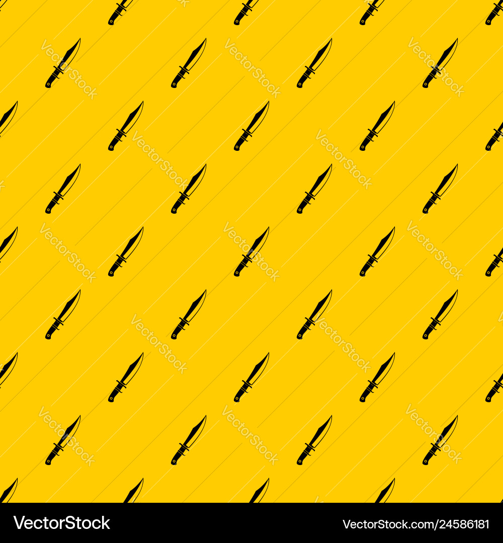 Dagger pattern Dagger pattern vector image