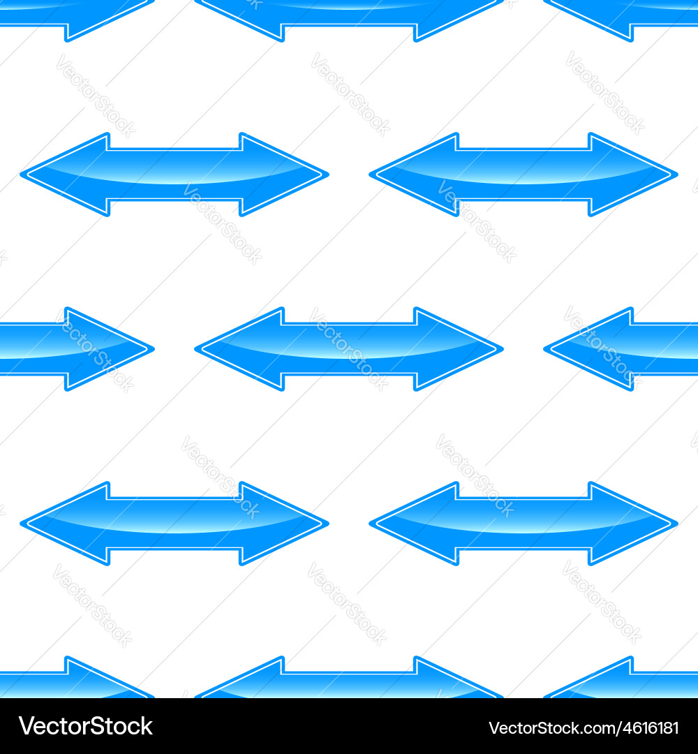 Double-sided arrow pattern vector image