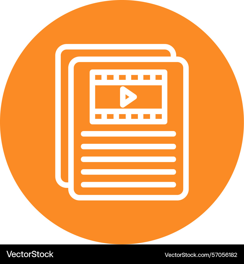 Scripting line circle style icon design vector image