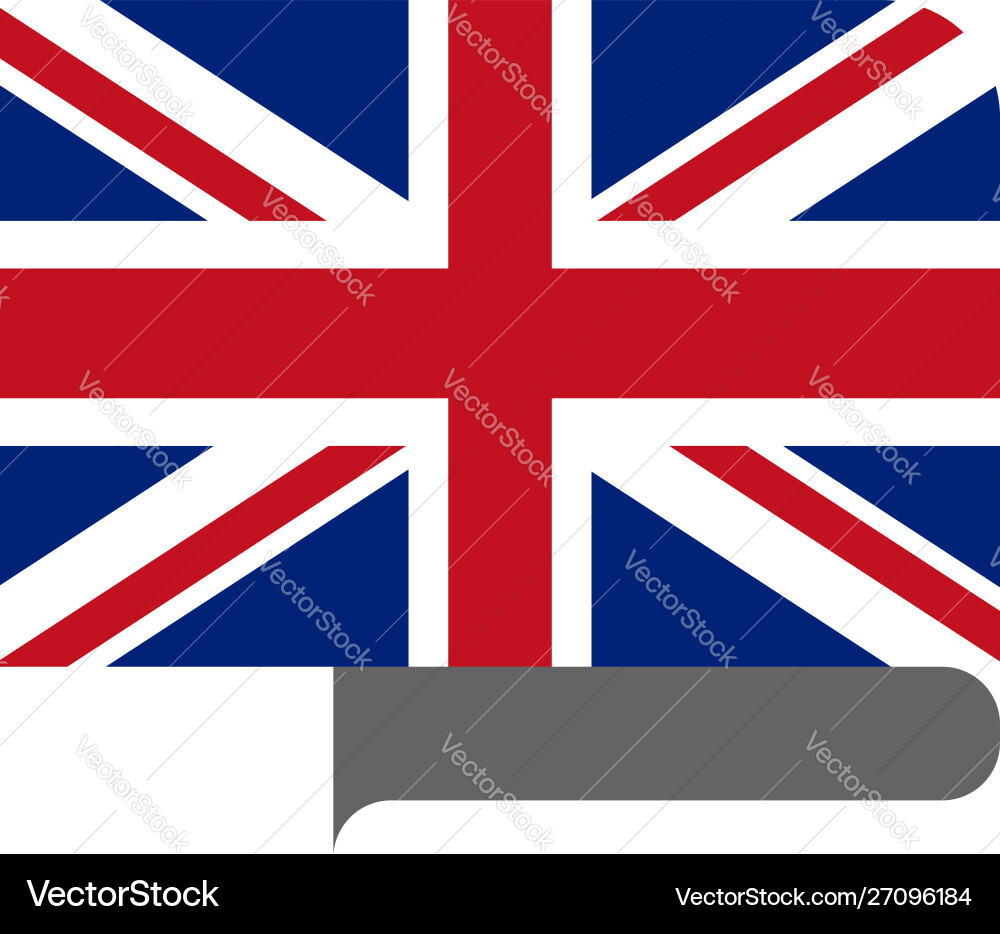 Flag horizontal shape pointer for world map Flag horizontal shape pointer for world map vector image